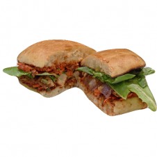 Grilled chicken with sundried tomato pesto ciabatta by Bizu